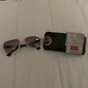 Ray-Ban Men’s Sunglasses. Case & Cloth Included!